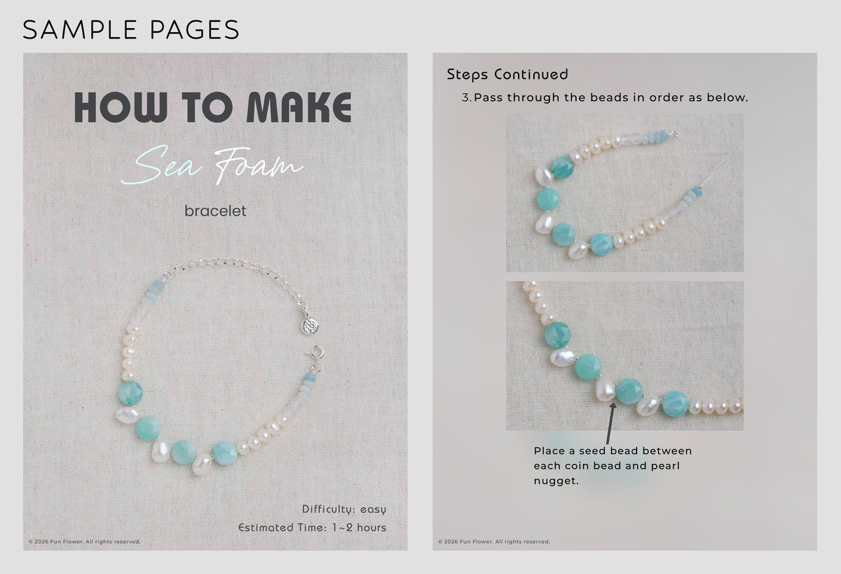 Sea Foam Bracelet