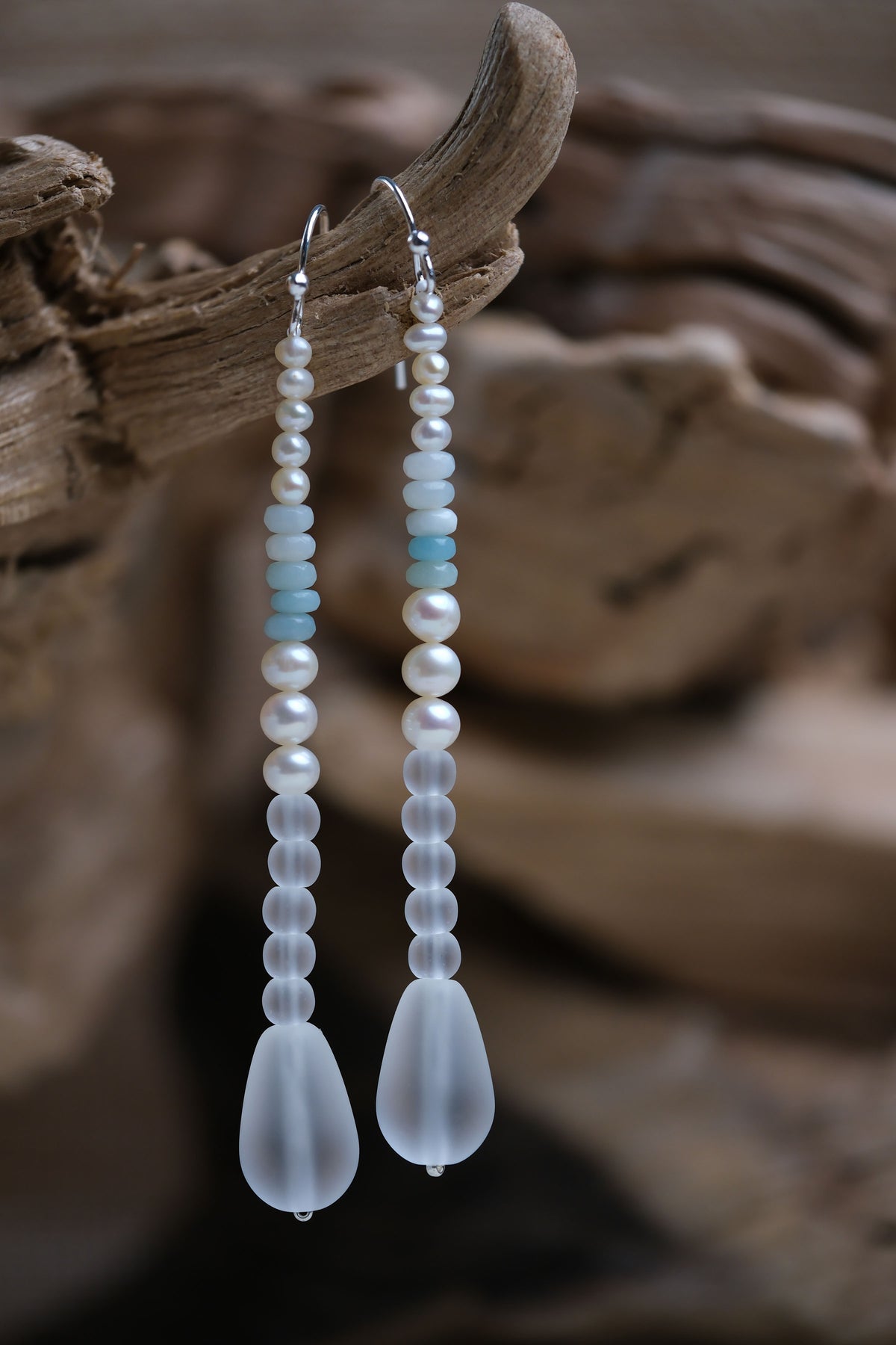 White Water Earring