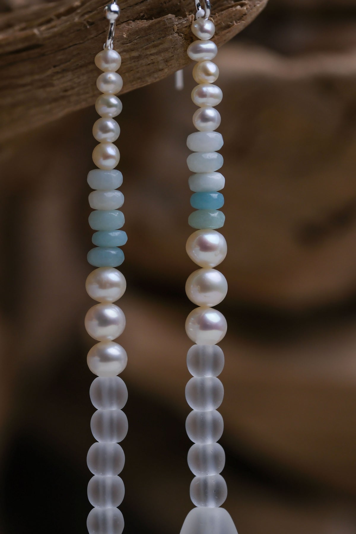 White Water Earring