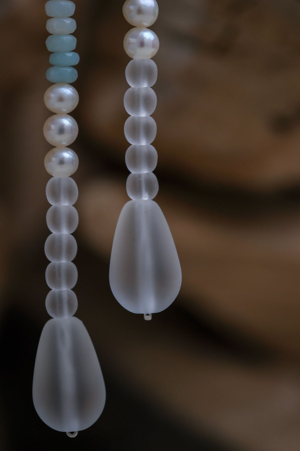 White Water Earring