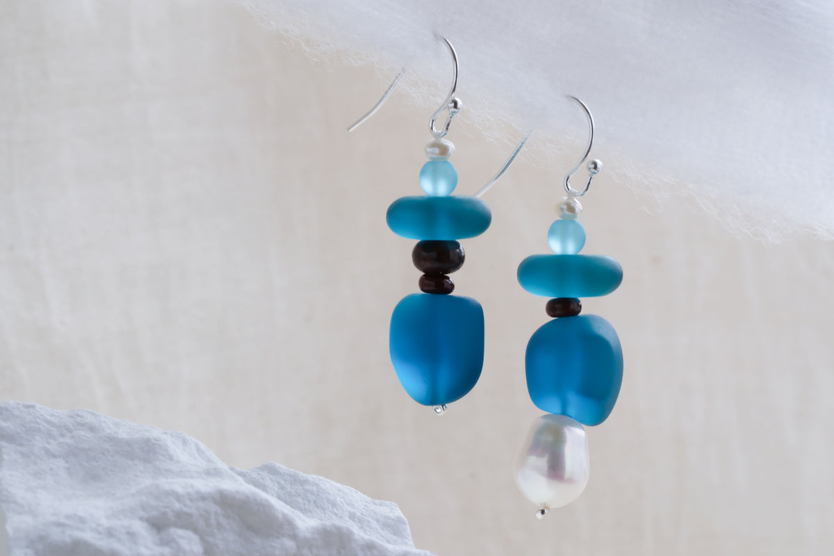 Lake Namtso Earring
