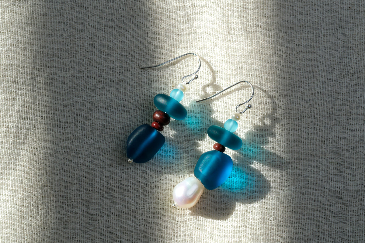 Lake Namtso Earring