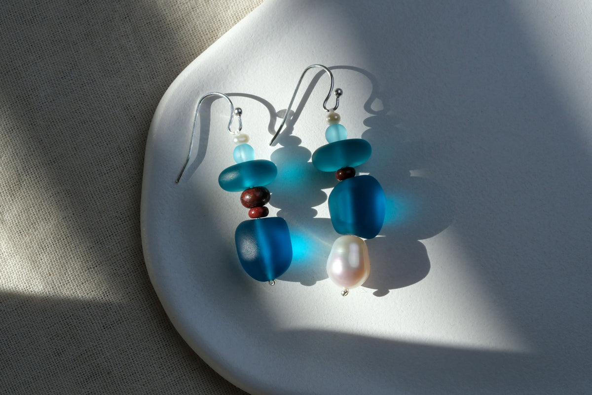 Lake Namtso Earring