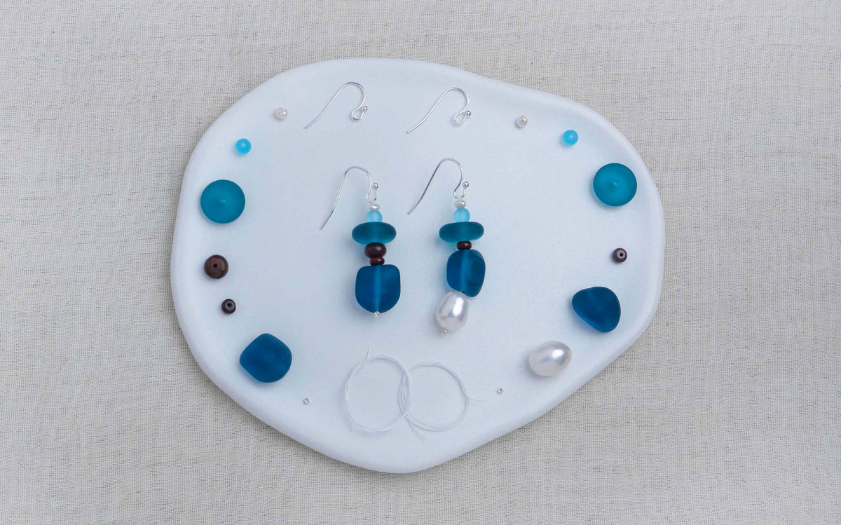 Lake Namtso Earring