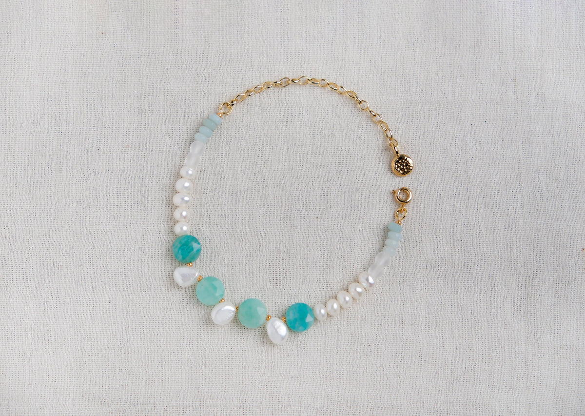 Sea Foam Sunset Bracelet