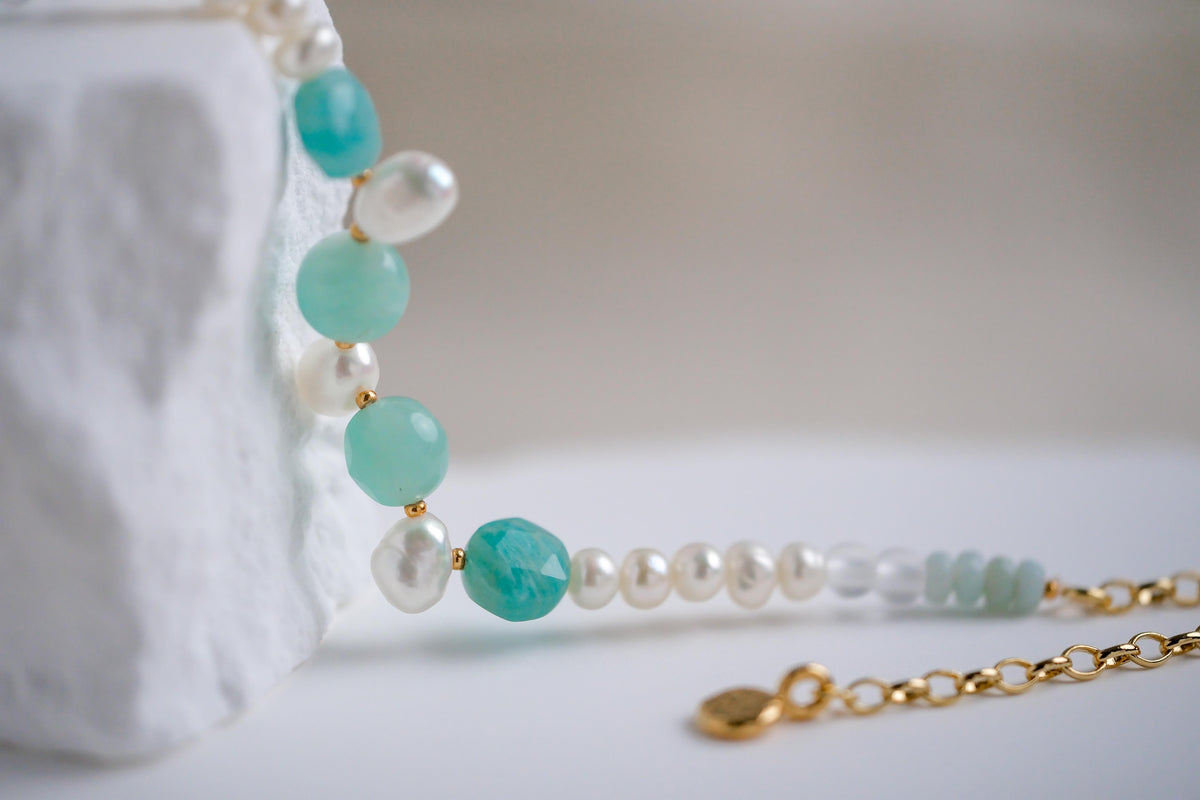 Sea Foam Sunset Bracelet