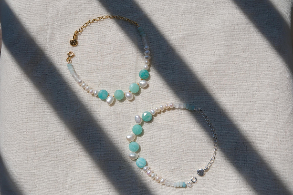 Sea Foam Sunset Bracelet