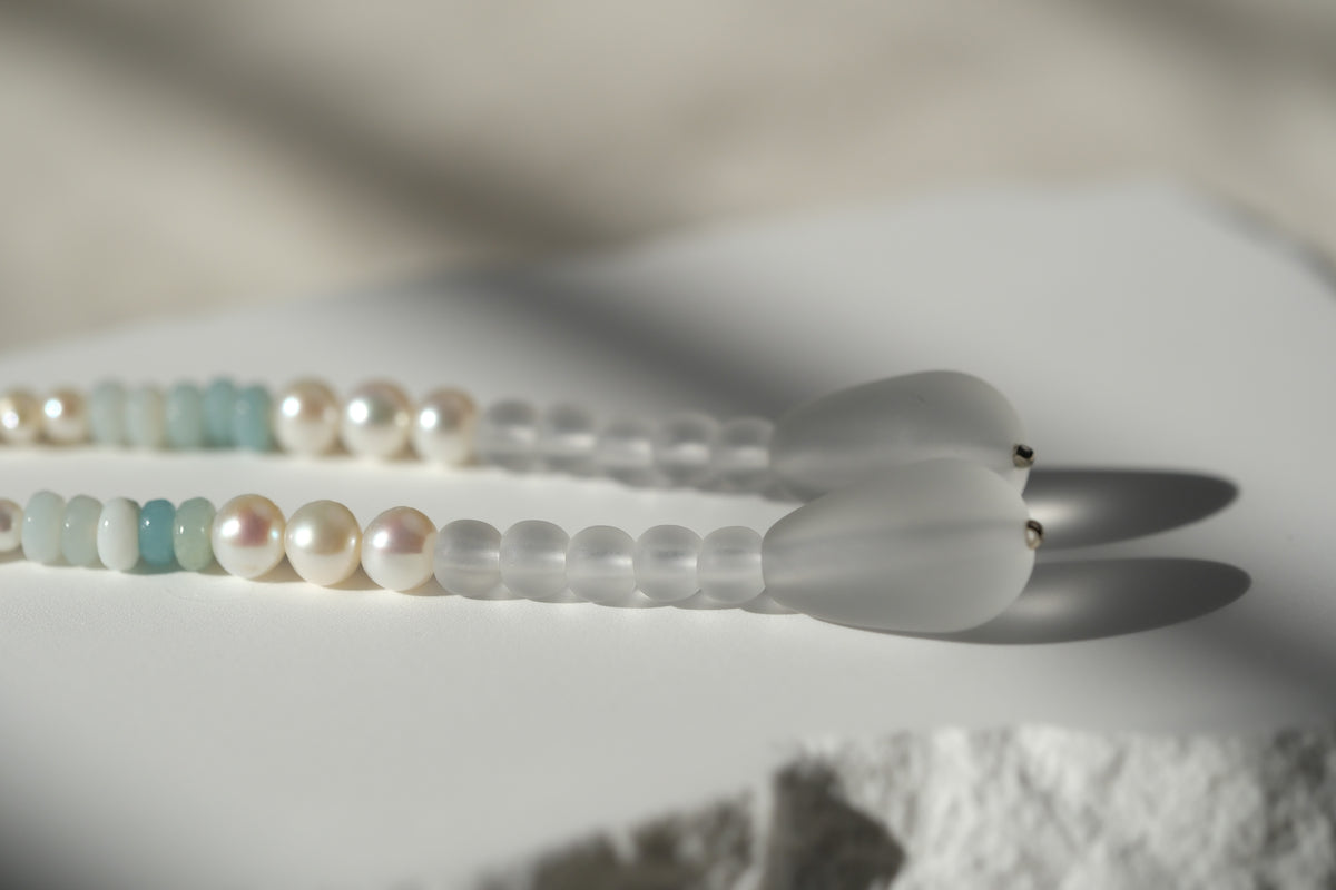 White Water Earring