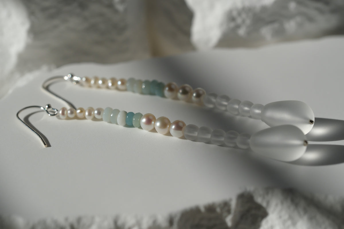 White Water Earring