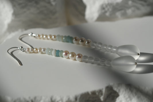 White Water Earring