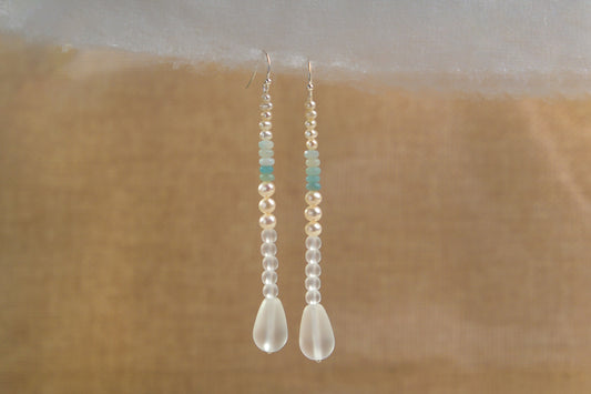 White Water Earring